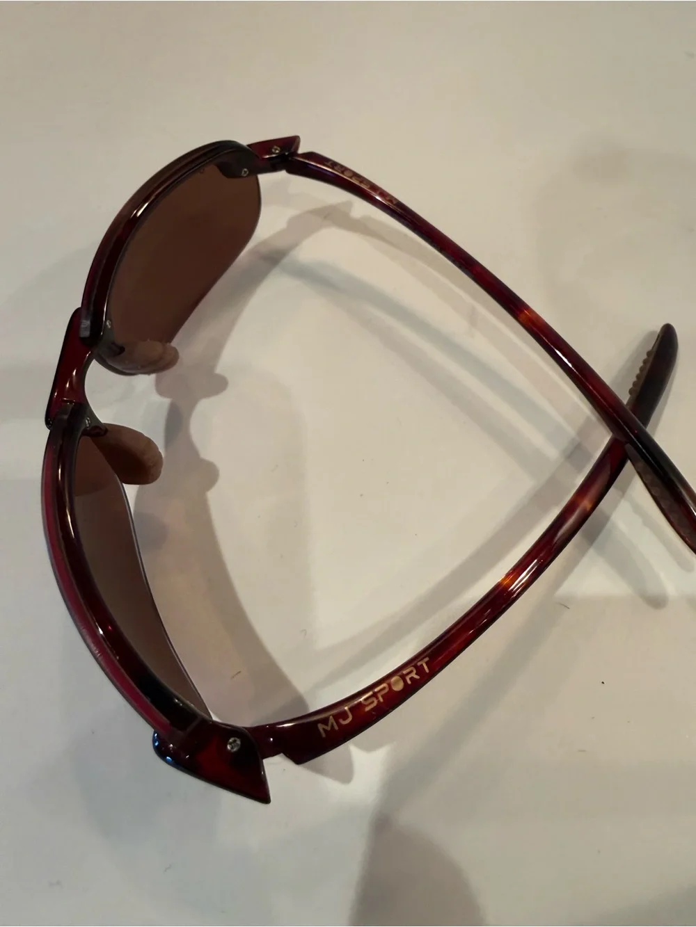 Maui Jim Brown Rimless Sunglasses